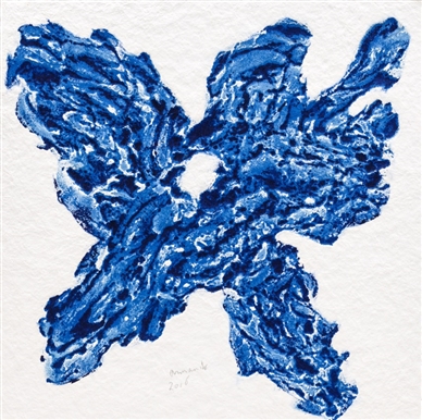 Blume (blau)
